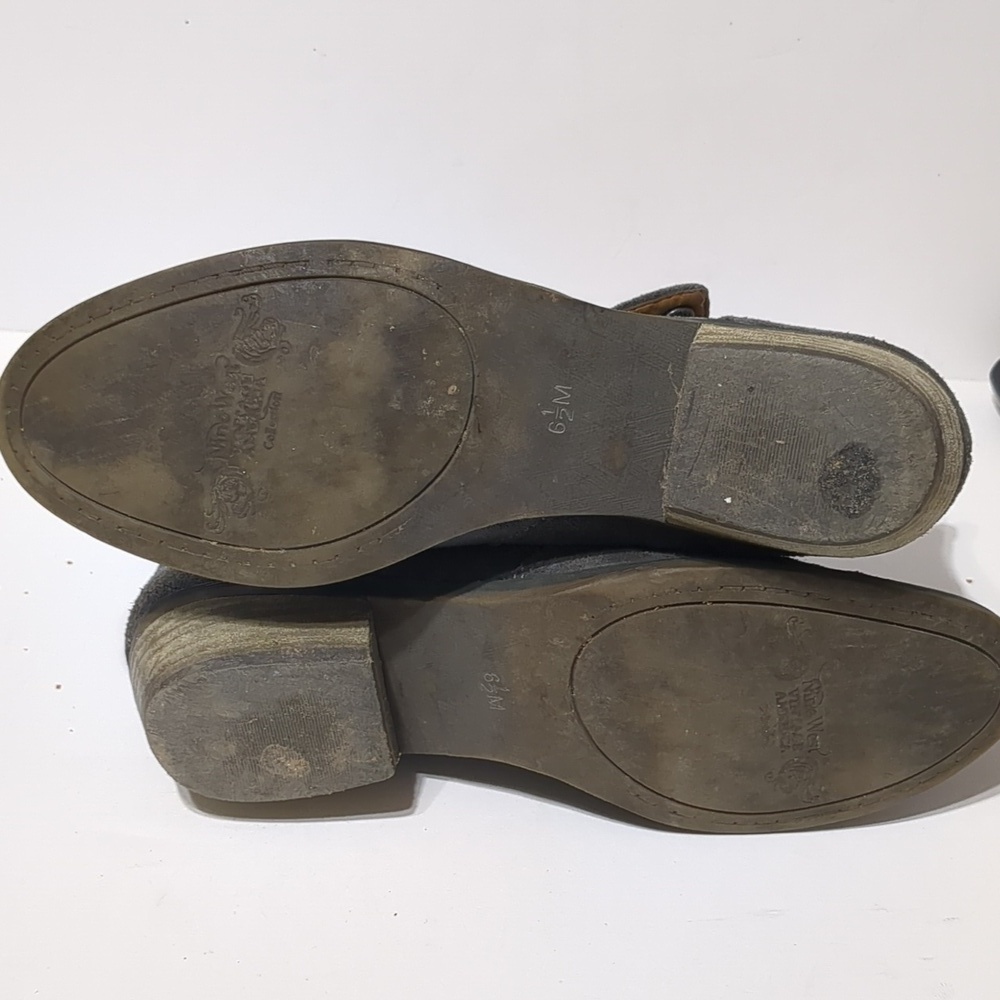 Nine West Vintage America suede gray bootie 6.5 - Picture 6 of 9